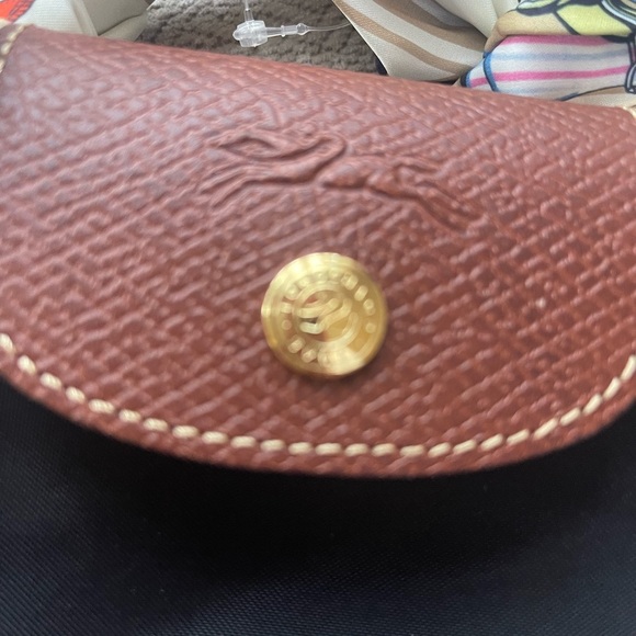 MINI LONGCHAMP BLACK AND COGNAC!! Gorgeous!!! New!!!! - Picture 7 of 10